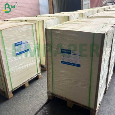 1.5 mm 2 mm Papel natural y de superficie plana de color blanco para fresadores de aire
