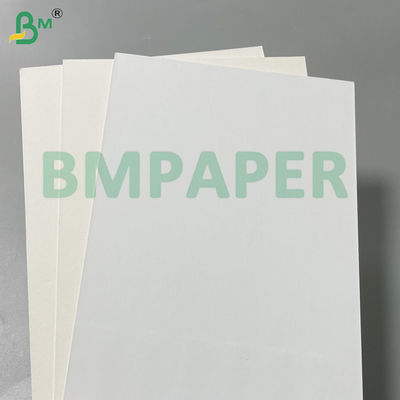 1.5 mm 2 mm Papel natural y de superficie plana de color blanco para fresadores de aire