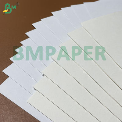 1.5 mm 2 mm Papel natural y de superficie plana de color blanco para fresadores de aire