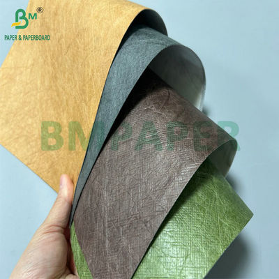 147cm ancho de la bobina 0,55mm Papel Tyvek PU desinfectante para bolsas de mujer