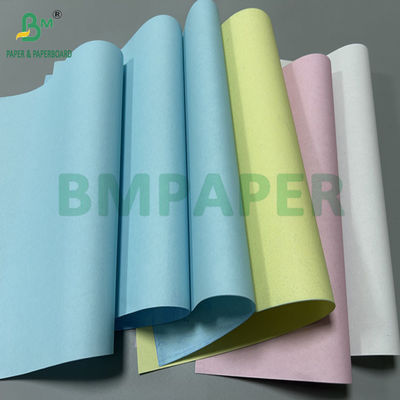 75 gr 21.6 x 27.9cm NCR Papel sin carbono con CFB Rosa Azul Amarillo