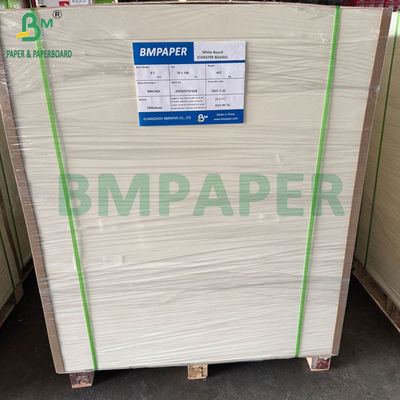 0.7mm 385gm Premium Absorbente tablero de montaña natural 70x100cm hojas blancas
