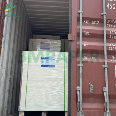 0.7mm 385gm Premium Absorbente tablero de montaña natural 70x100cm hojas blancas