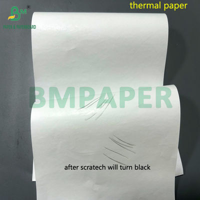 48 gramos 55 gramos Papel térmico Jumbo Blanco con 795 mm 800 mm