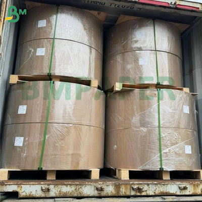 Papel de envoltura ecológico para frutas de 30 gramos, rollo de tejido marrón reciclado para envasar frutas