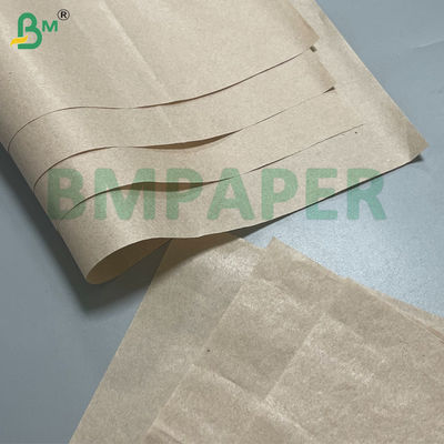 Papel de envoltura ecológico para frutas de 30 gramos, rollo de tejido marrón reciclado para envasar frutas