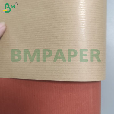 Rollos de papel kraft de rayas sin blanquear ecológicos para el embalaje de flores