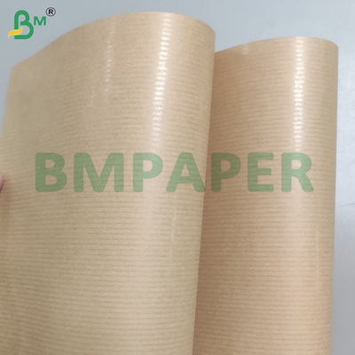 Rollos de papel kraft de rayas sin blanquear ecológicos para el embalaje de flores