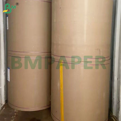 Rollos de papel kraft de rayas sin blanquear ecológicos para el embalaje de flores