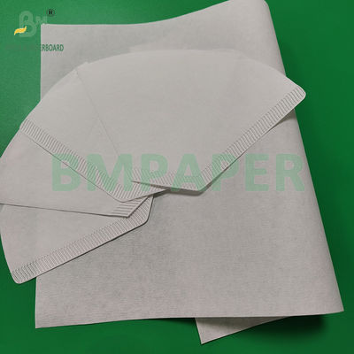 30-100gm 100% Pulpa de madera blanqueada Filtros de café desechables