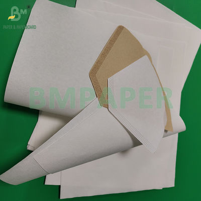 50 gm Papel filtrante de café sin revestimiento de calidad alimentaria blanqueado y sin blanquear