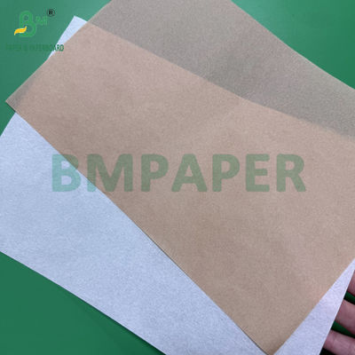 35 gramos de papel no blanqueado / blanqueado no fluoro resistente a la grasa Kit de papel 3 - 8 rollo personalizado
