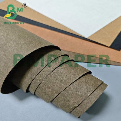 0.3mm 0.7mm de color marrón ligero papel Kraft tex duradero reutilizable para el almacenamiento de alimentos