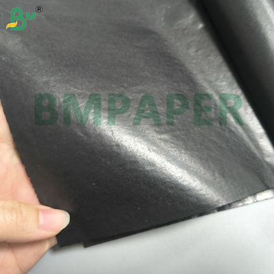 Papel negro brillante de un solo lado de 30 gramos para bolsas de protección de frutas