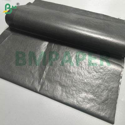 Papel negro brillante de un solo lado de 30 gramos para bolsas de protección de frutas