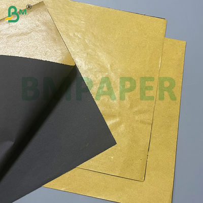 56gm Respirador impermeable de mango bolsas de protección de cera recubierto de papel exterior amarillo y opciones negras