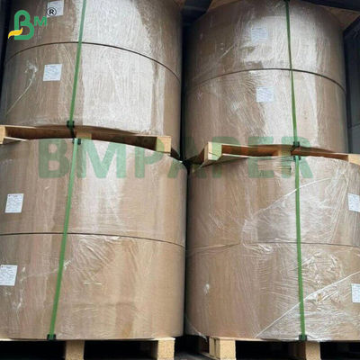 30gm Bolsa de protección de mango negro brillante Papel de lado único capa interna brillante para el rollo de cubierta de fruta a prueba de sol