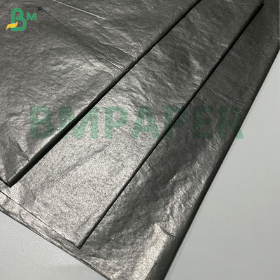 30gm Bolsa de protección de mango negro brillante Papel de lado único capa interna brillante para el rollo de cubierta de fruta a prueba de sol