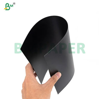 1 mm 1.5 mm Hoja de papel de cartón negro para cajas de cosméticos 70 x 100 cm sólido