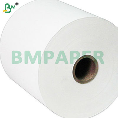 Papel blanco de alta rigidez de 60 gramos en rollos de papel industrial entrelazado