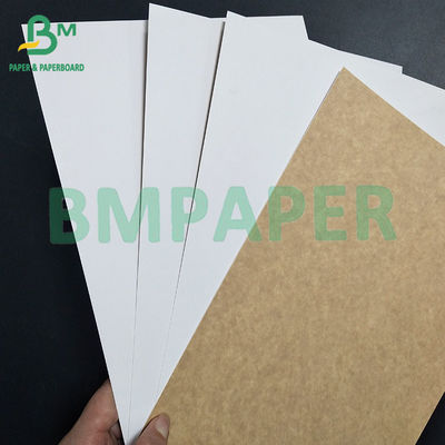 300 gm 325 gm CKB Papel de embalaje de yogur de Krfat con revestimiento superior blanco