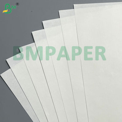 85gm-200gm Crack - Prueba Brillante Resistencia sobresaliente Papel Kraft blanco para bolsas de embalaje y bolsas de transporte
