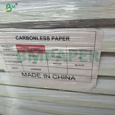 572 mm X 876 mm 55 gramos 60 gramos NCR CB CFB CF Papel sin carbono para copias en Ream