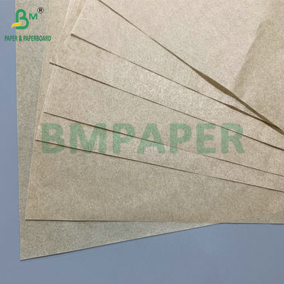 Papel de pergamino para hornear de color marrón de 30 gm a 40 gm de doble cara de silicona Jumbo Roll