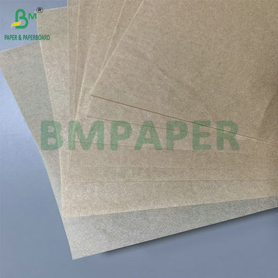 Papel de pergamino para hornear de color marrón de 30 gm a 40 gm de doble cara de silicona Jumbo Roll