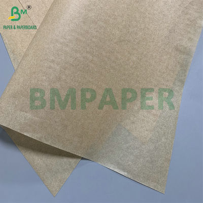 Papel de pergamino para hornear de color marrón de 30 gm a 40 gm de doble cara de silicona Jumbo Roll