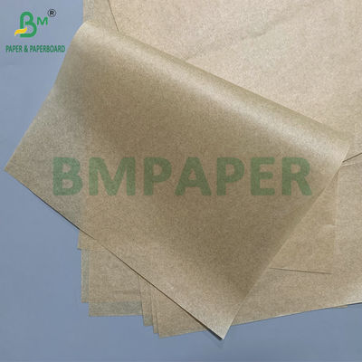 Papel de pergamino para hornear de color marrón de 30 gm a 40 gm de doble cara de silicona Jumbo Roll