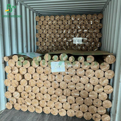 80 gramos 90 gramos 100 cm ancho de rollo de papel Kraft dorado para bolso de correo