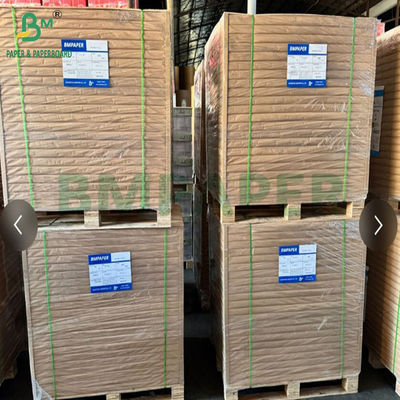 50 gramos 60 gramos Papel Kraft PE recubierto de color marrón a prueba de grasa para bolsas de alimentos 70 cm de ancho