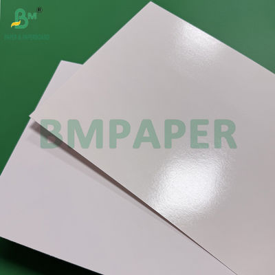 Papel congelado para alimentos 275gm Papel blanco con 15g de revestimiento brillante de PE a prueba de humedad