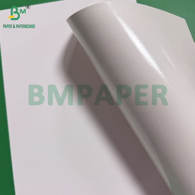 Papel congelado para alimentos 275gm Papel blanco con 15g de revestimiento brillante de PE a prueba de humedad