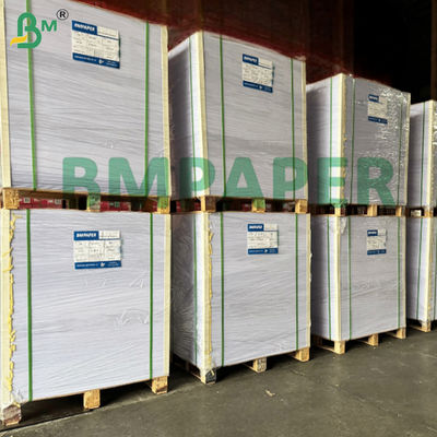 Papel OBA libre de tamaño duro para cartones de alimentos congelados con revestimiento PE
