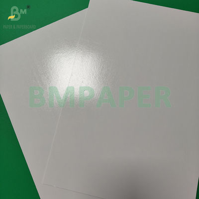 300+15gm de cartón blanco de calidad alimentaria con revestimiento en PE brillante Embalaje de productos congelados