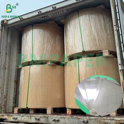 400gm 425gm papel de cartón de espejo de plata para caja de embalaje