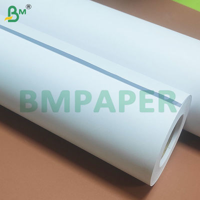 80gm Gran formato CAD Plotter Papel de impresión Rollos de papel 610mm*100m