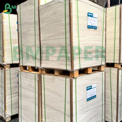 140g 160g Resistencia al pliegue suave Eco-friendly Papel blanco alto sin madera para folletos Portadas de libros
