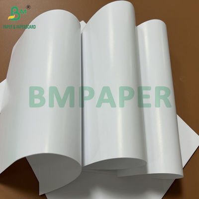 8.5 x 17 pulgadas 70 gramos 80 gramos Impresión offset Papel de arte recubierto de una sola cara para folletos