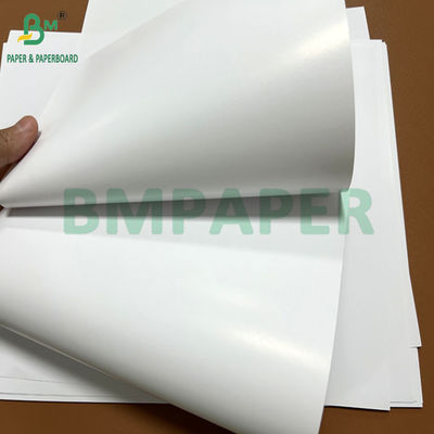 8.5 x 17 pulgadas 70 gramos 80 gramos Impresión offset Papel de arte recubierto de una sola cara para folletos