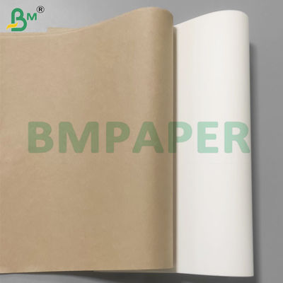 Hojas de papel marrón resistentes a la grasa para el embalaje