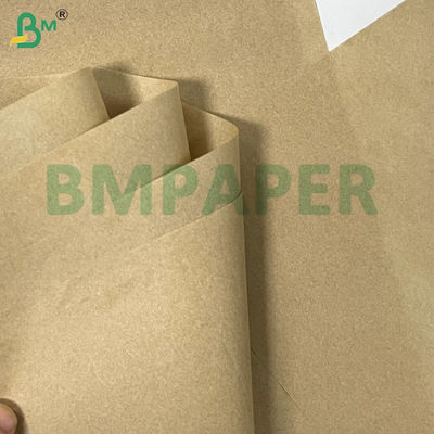 40gm 50gm Kit imprimible 7 de calidad alimenticia marrón Papel a prueba de grasa Resistente a la grasa para el embalaje de hamburguesas