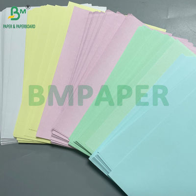 Impresión offset 52gsm 55gsm 58gsm 60gsm Imagen azul NCR Papel copiador en rollo