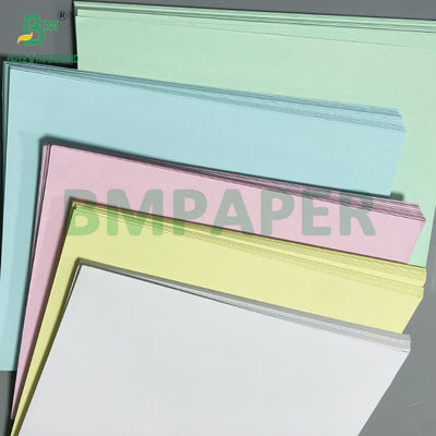 Impresión offset 52gsm 55gsm 58gsm 60gsm Imagen azul NCR Papel copiador en rollo