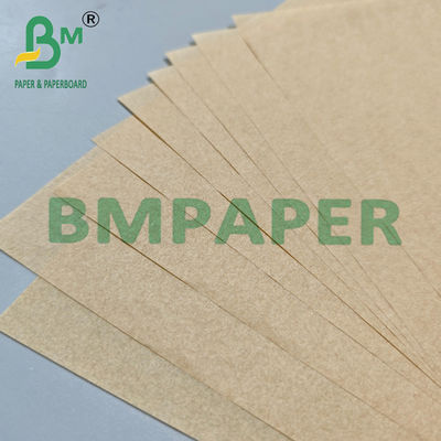 Papel de hamburguesa sin blanquear compostable para envasado de alimentos con aceite de 30 gm a 35 gm