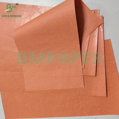 40 gramos MG Papel Kraft rayado de cera roja para peras y otros envases de frutas