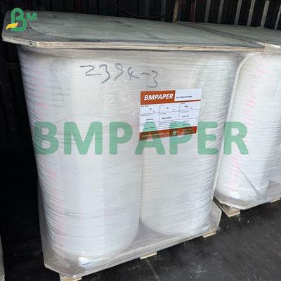 24gm 28gm Cusom Rollo de papel impreso de calidad alimentaria de 29 mm para envoltura de paja