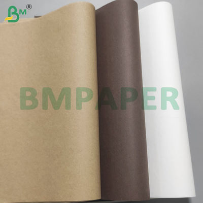 40gm Kit 3 Hojas de papel blancas resistentes a la grasa para envolver hamburguesas